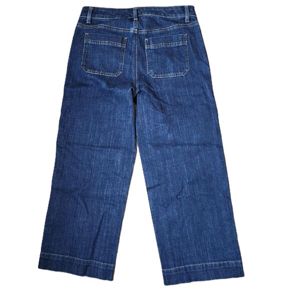 Talbots Flawless High Waist Wide Crop womens 2 - Picture 2 of 6